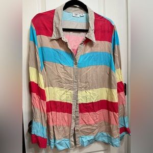 Cato Fashions Striped blouse size 22/24